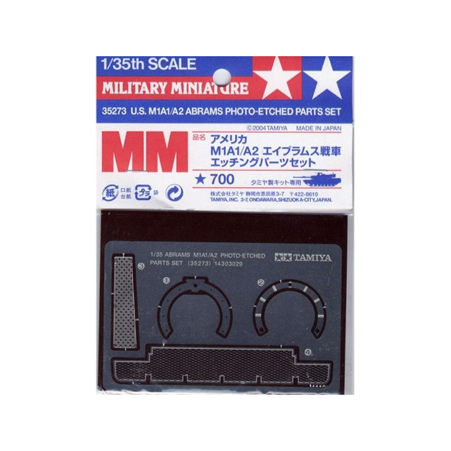 TAMIYA PHOTO ETCH US M1A1/A