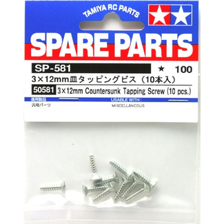 TAMIYA TAMIYA 3 X 12 C/S TAP SC