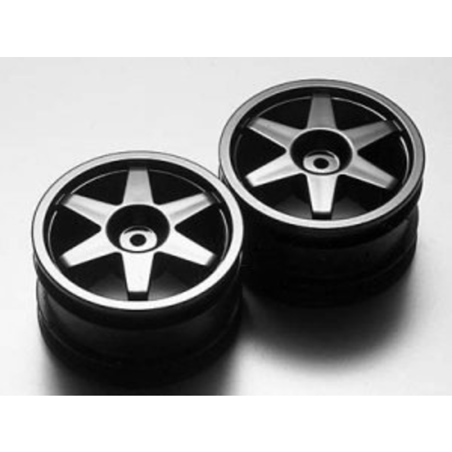 TAMIYA 1/8 6 SPOKE WHEEL BL