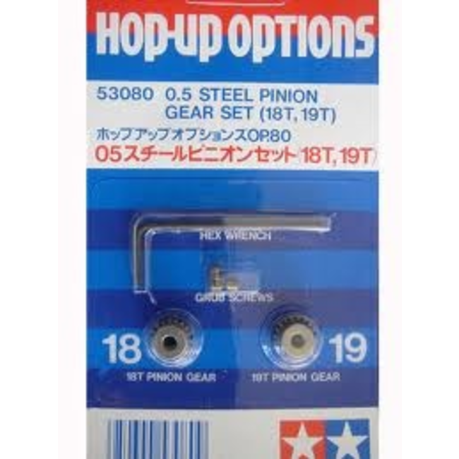 TAMIYA RD 0.5 PINION 18+19