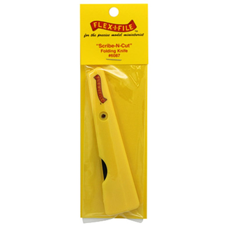 FLEX-FILE SCRIBE N CUT FOLDING KNIFE
