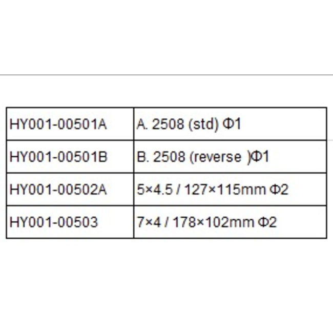 HY E-PROPELLER (SUITS BRUSHED MOTORS ONLY)  7 X 4 WITH SPINNER