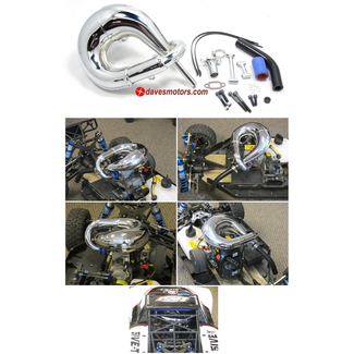 DDM DDM DOMINATOR TUNED PIPE FOR LOSI 5IVE  FD170