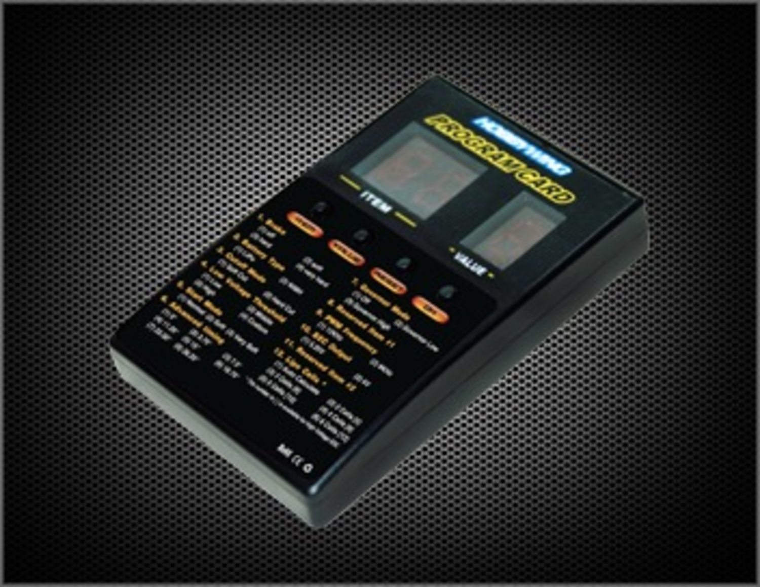 hobbywing programing card