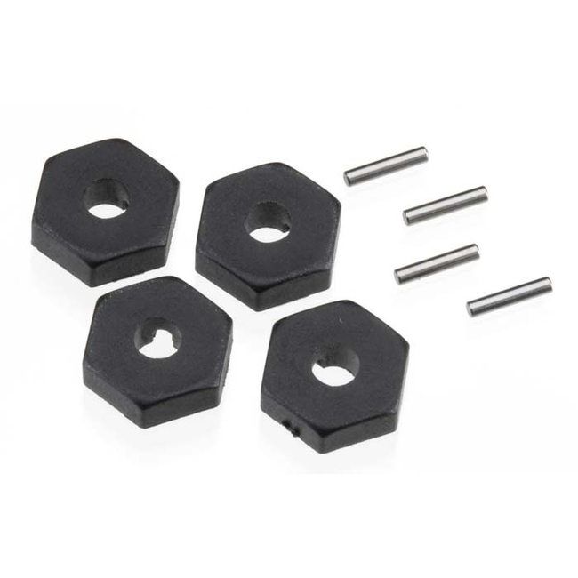 TRAXXAS WHEEL HUBS (4) AXLE PINS ( 1.5 X 8MM ) (4)