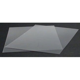 K&S K & S PLASTIC SHEETS .015 THICK 9'' X 12'' 3PCS