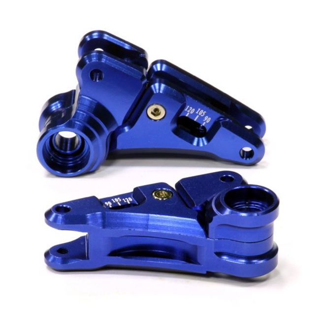 INTEGY BILLET MACHINED ALLOY MULTI SETTING 90-120 REAR ROCKER FOR 1/10 REVO