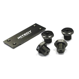 INTEGY INTEGY TYPE J ADAPTERS FOR UNIVERSAL SETUP STATION (TRAXXAS 1/16 VEHICLES)