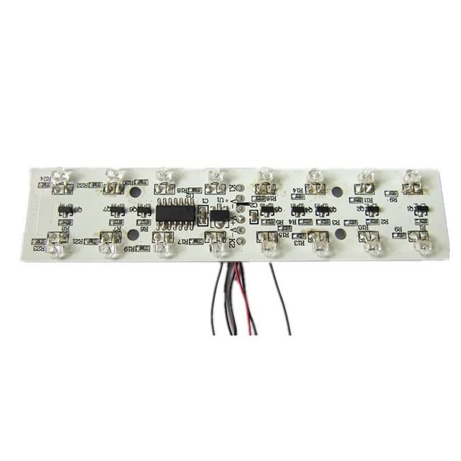 ACE SCALE POLICE LIGHT BAR RED/BLUE FRONT YELLOW REAR 9 FLASH PATTERNS 12 VOLT