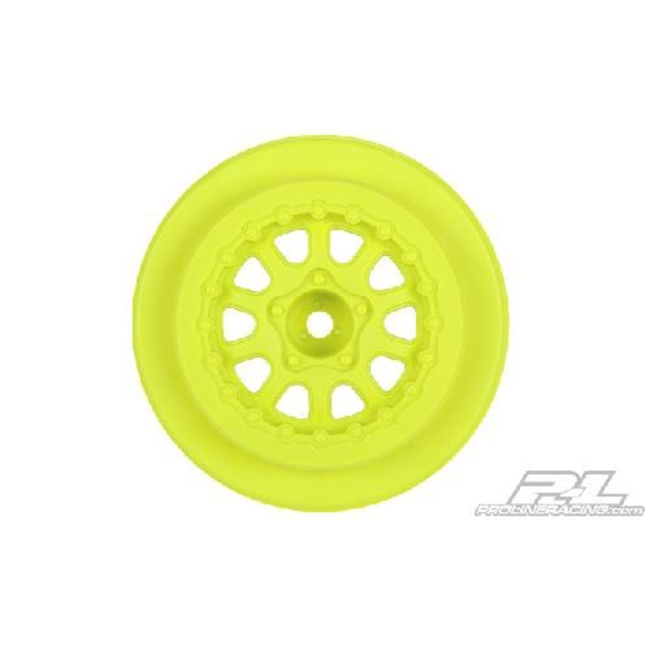 PROLINE RENEGADE 2.2"/3.0" YELLOW WHEELS FOR SLASH REAR, SLASH 4X4 BLITZ FRONT OR REAR  2725-02