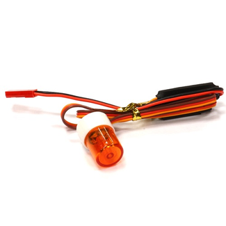 INTEGY ACE T2 Realistic Roof Top Flashing Light LED with Plastic Housing for 1/10 Scale