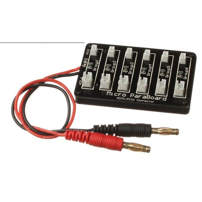 ACE 6 WAY PARALLEL CHARGING ADAPTER FOR 1S BATTERY EFLITE MCPX/PICO