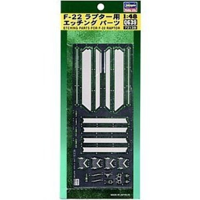 Etching Parts for Raptor - Hasegawa