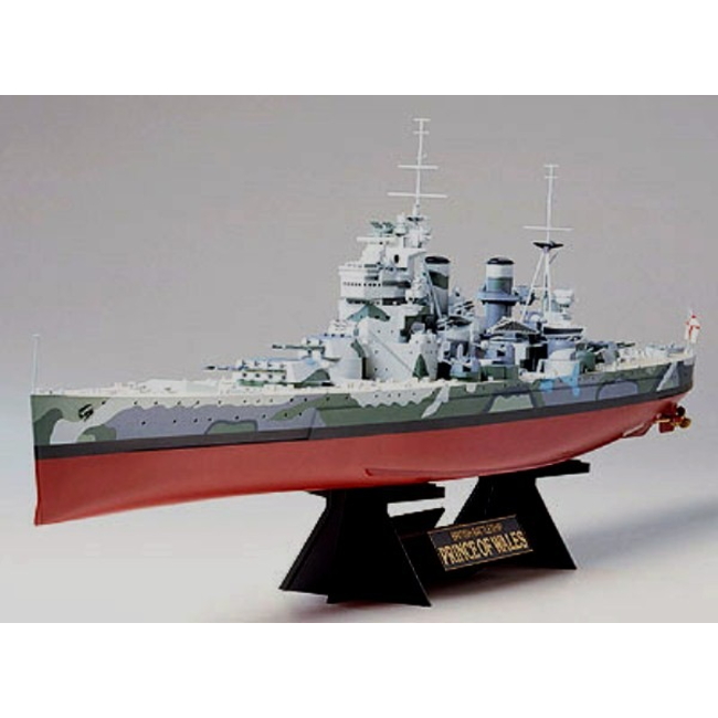TAMIYA PRINCE OF WALES BATTLESHIP 1/350 SCALE