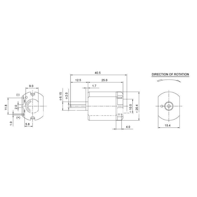 ACE 130 ELECTRIC BRUSHED MOTOR