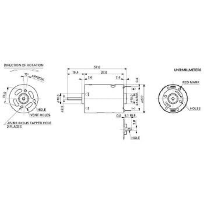 ACE 380 ELECTRIC BRUSHED MOTOR