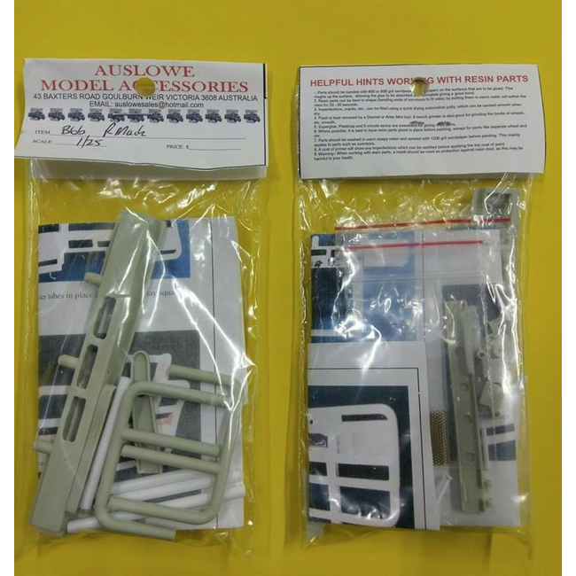 AUSLOWE BULLBAR FITS AMT R SERIES MACK 1/25