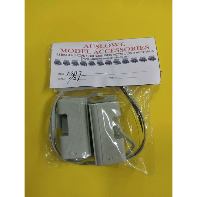 AUSLOWE MACK B MODEL FUEL TANKS WITH STEPS & MOUNTS