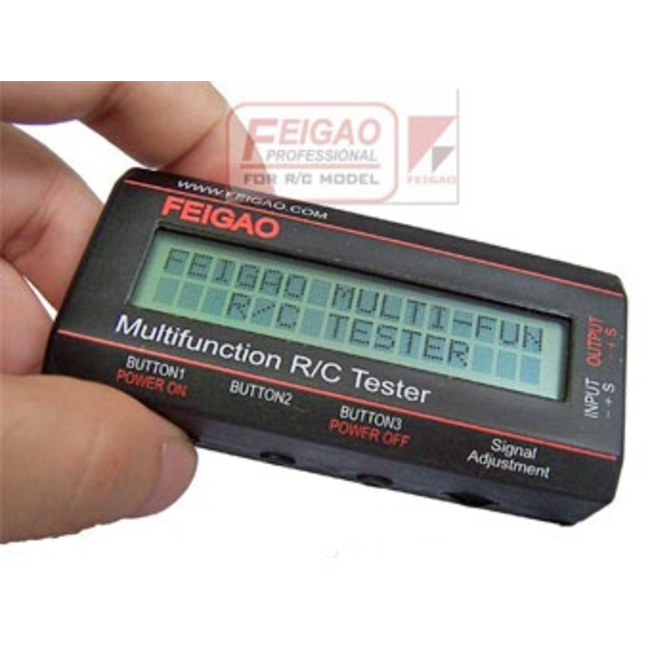 DIGITAL TACHO , VOLTAGE  & SERVO  TESTER