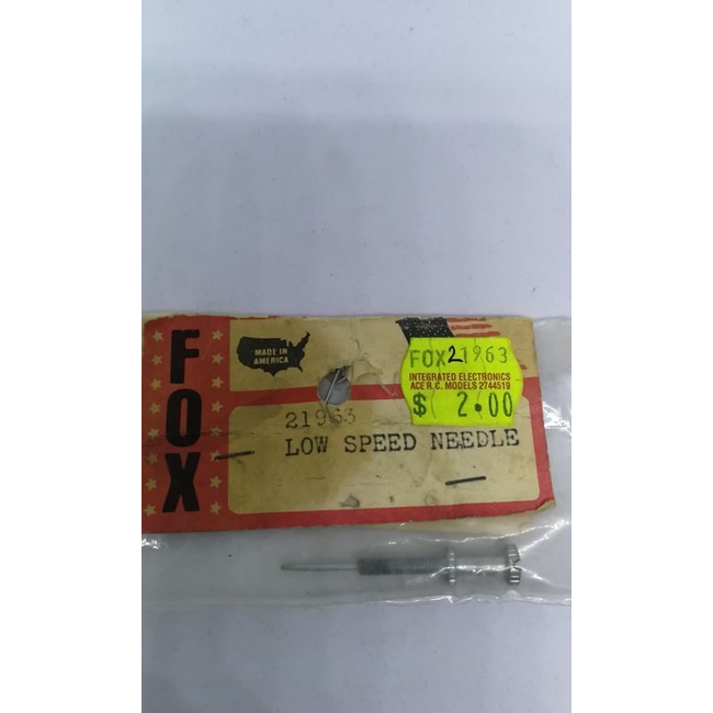 FOX L/S NEEDLE  19+25