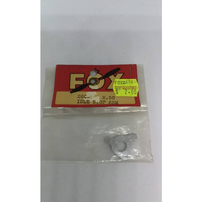 FOX IDLE STOP ARM 40-60