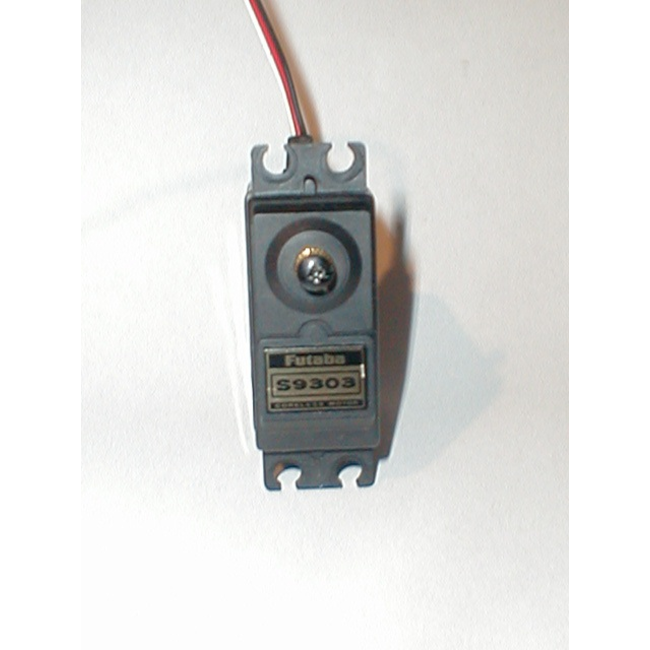 FUTABA CORLESS 7.2kg M/GEAR Modulation: 	Analog Torque: 4.8V:99.0 oz-in (7.13 kg-cm) Speed: 4.8V:0.19 sec/60¬∞ Weight: 	2.30 oz (65.2 g) Dimensions: 	 Length:1.59 in (40.4 mm) Width:0.79 in (20.1 mm) Height:1.55 in (39.4 mm) Motor Type: Coreless   FUT S93