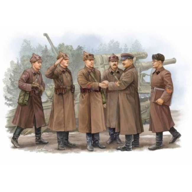 TRUMPETER 1/35 SOVIET ARTILLERY COMMANDER INSPECTION