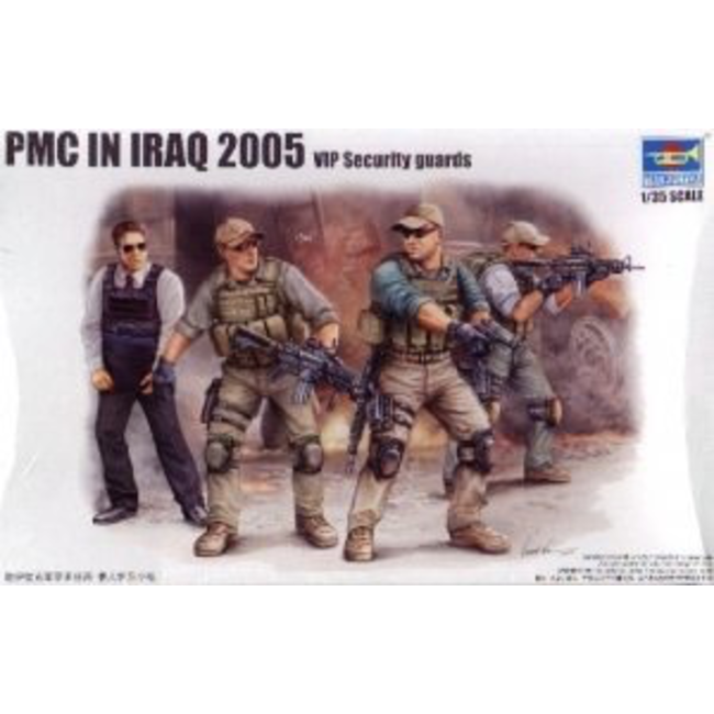 TRUMPETER 1/35 PMC IN IRAQ 2005 VIP SECURITY