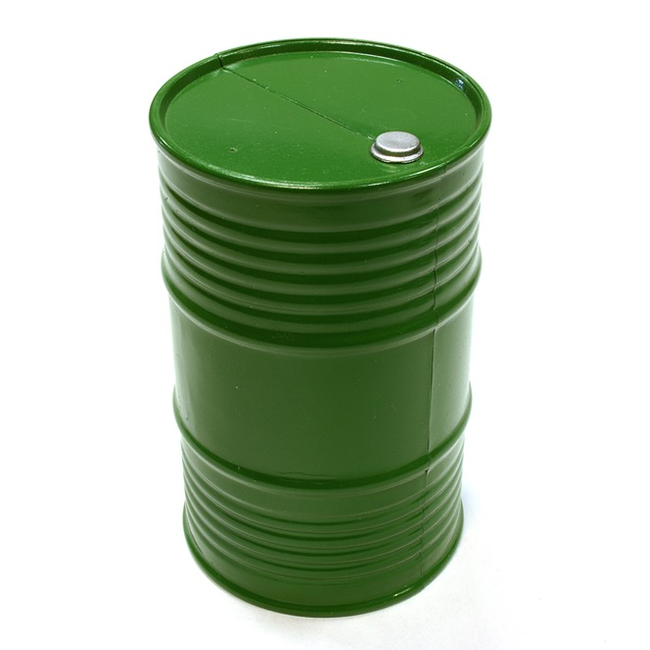 INTEGY Realistic Plastic 1/10 Scale 55 Gallon Drum / Container / Barrel
