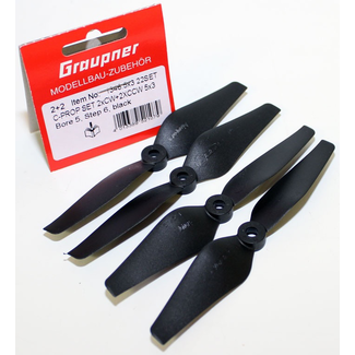 GRAUPNER GRAUPNER 5X3 2X CW 2X CCW BLACK