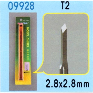 MASTER TOOLS MASTER TOOLS T2 MODEL CHISEL 2.8X2.8mm DIAMOND CUT