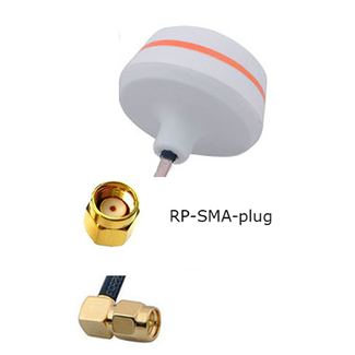 CHINA ELECTRONICS FPV 5.8GHZ CIRCULAR POLARIZED ANTENNA 90 DEGREE FEMALE CONECTOR TRANSMITTER TX