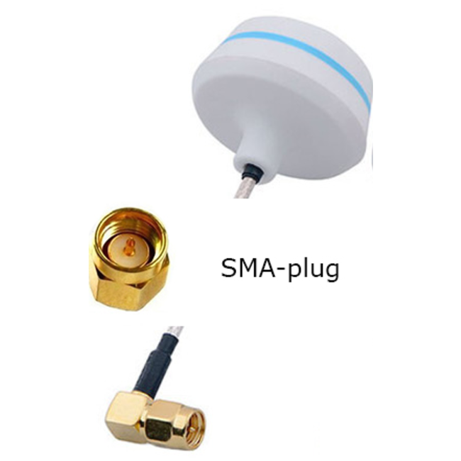 FPV 5.8GHZ  CIRCULAR POLARIZED ANTENNA MALE TRANSMITTER TX 90 DEGREE