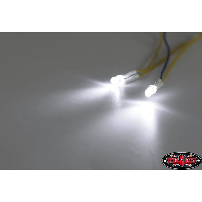 CCHAND 3MM WHITE LED LIGHT PAIR