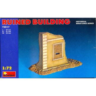 MINIART MINIART RUINED BUILDING 1/72 72017