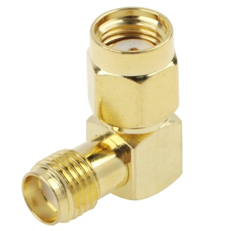 CHINA ELECTRONICS Gold Plated RP-SMA Male to SMA Female Adapter