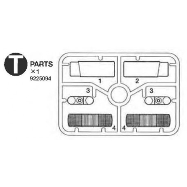 TAMIYA T PARTS FOR SCANIA  TRACTOR TRUCK