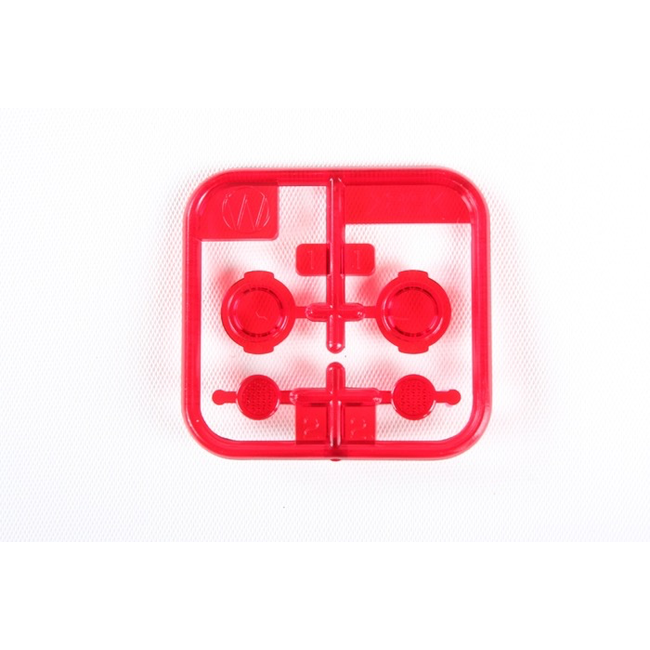 TAMIYA W PARTS FOR CASCADIA RED CLEAR LENS REAR LIGHTS