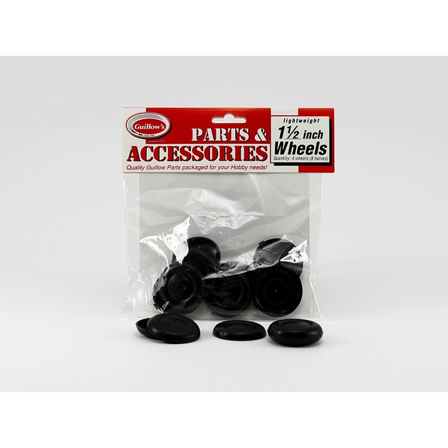 GUILLOWS 1 1/2‚Äù WHEELS 4 WHEELS 8 HALVES