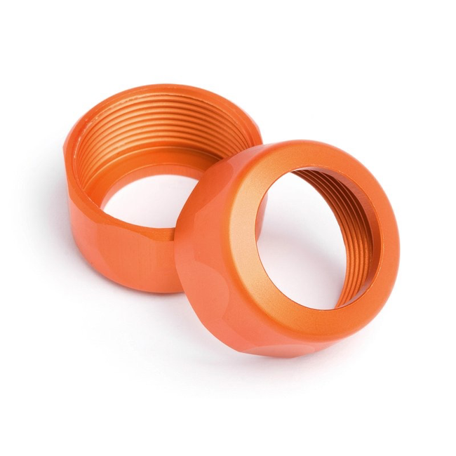 HPI SHOCK CAP ORANGE 87491
