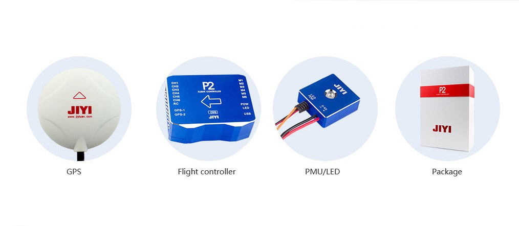 JIYI P2 FLIGHT CONTROLLER MULITROTOR FLIGHT AND AUTOPILOT SYSTEM