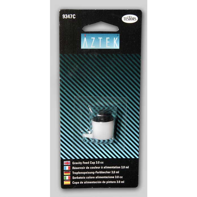AZTEK GRAVITY FEED CUP 3CC