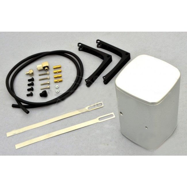 HERCULES 72MM ALUMINIUM FUEL TANK FOR 1/14 TRACTOR TRUCK MAN/SCANIA