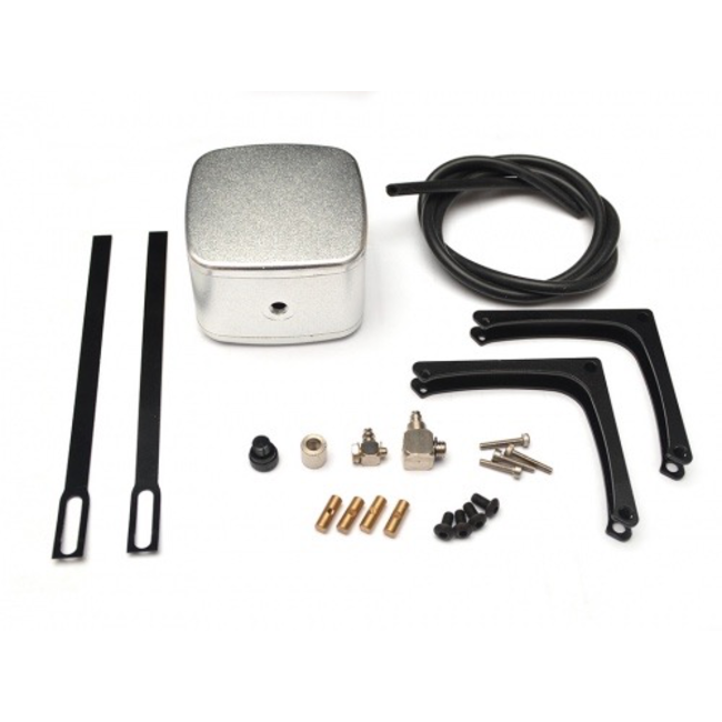 HERCULES 36  MM  ALUMINIUM FUEL TANK FOR 1/14 TRACTOR TRUCK MAN/SCANIA