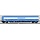 MEHANO HO REFRIGERATOR CAR RIGHT HANDED BLUE WITH WHITE STRIP SPECIAL HALF PRICE T214 - 17887