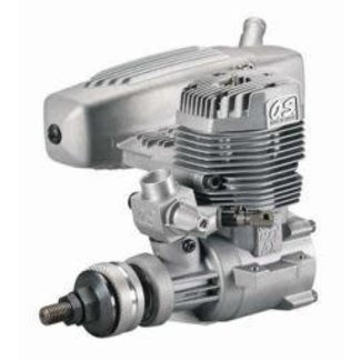 O.S. OS 75AX 2 STROKE ENGINE WITH SILENCER
