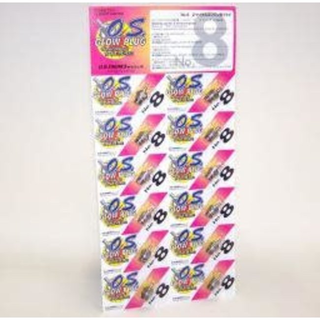OS GLOW PLUG No8 MEDIUM #8