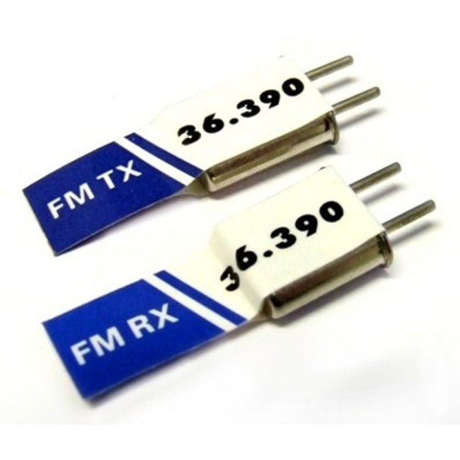 TWISTER ASSORTED FREQUENCIES 36FM CRYSTAL PAIRS 36.310, 36.350, 36.330 BOTH TX & RX