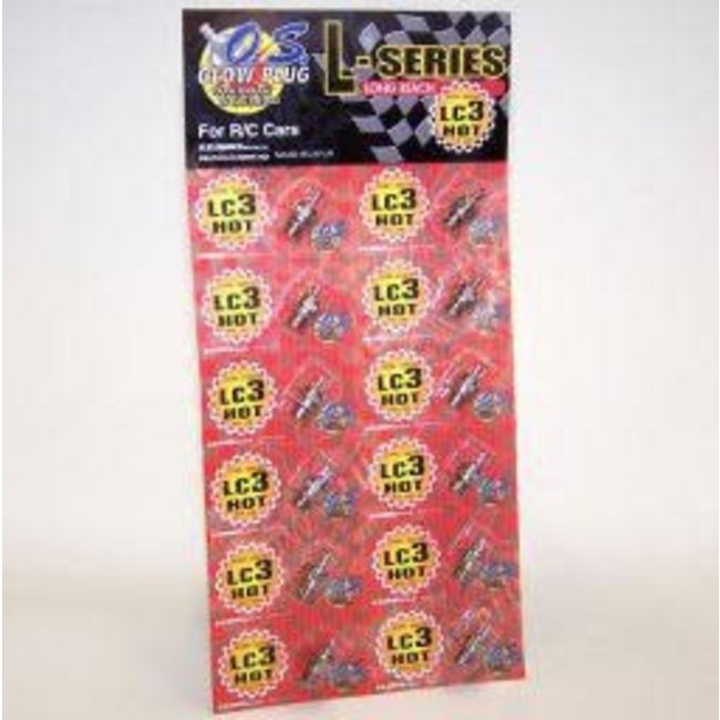 OS GLOW PLUG LC 3 TRAXXAS