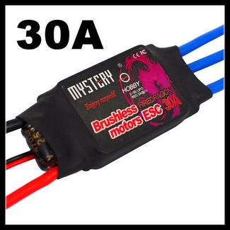 CHINA ELECTRONICS MYSTERY 30A Brushless Motor Speed Controller Programable ESC 2A-BEC for QuadCopter 4-Pack